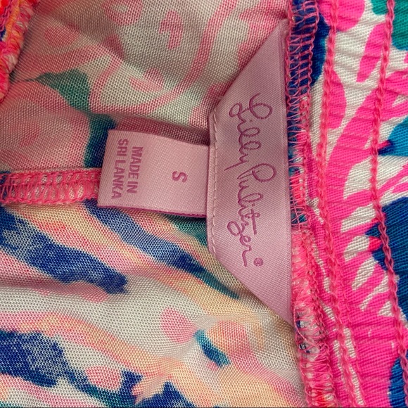 Lilly Pulitzer Piper Pant Swirling Seadream Small S Retails $138 Jogger - Picture 10 of 12